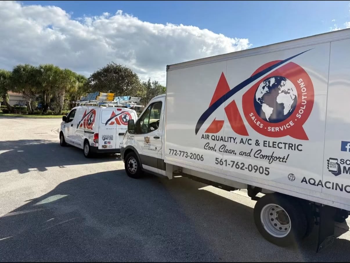AQ AC & Electric box truck